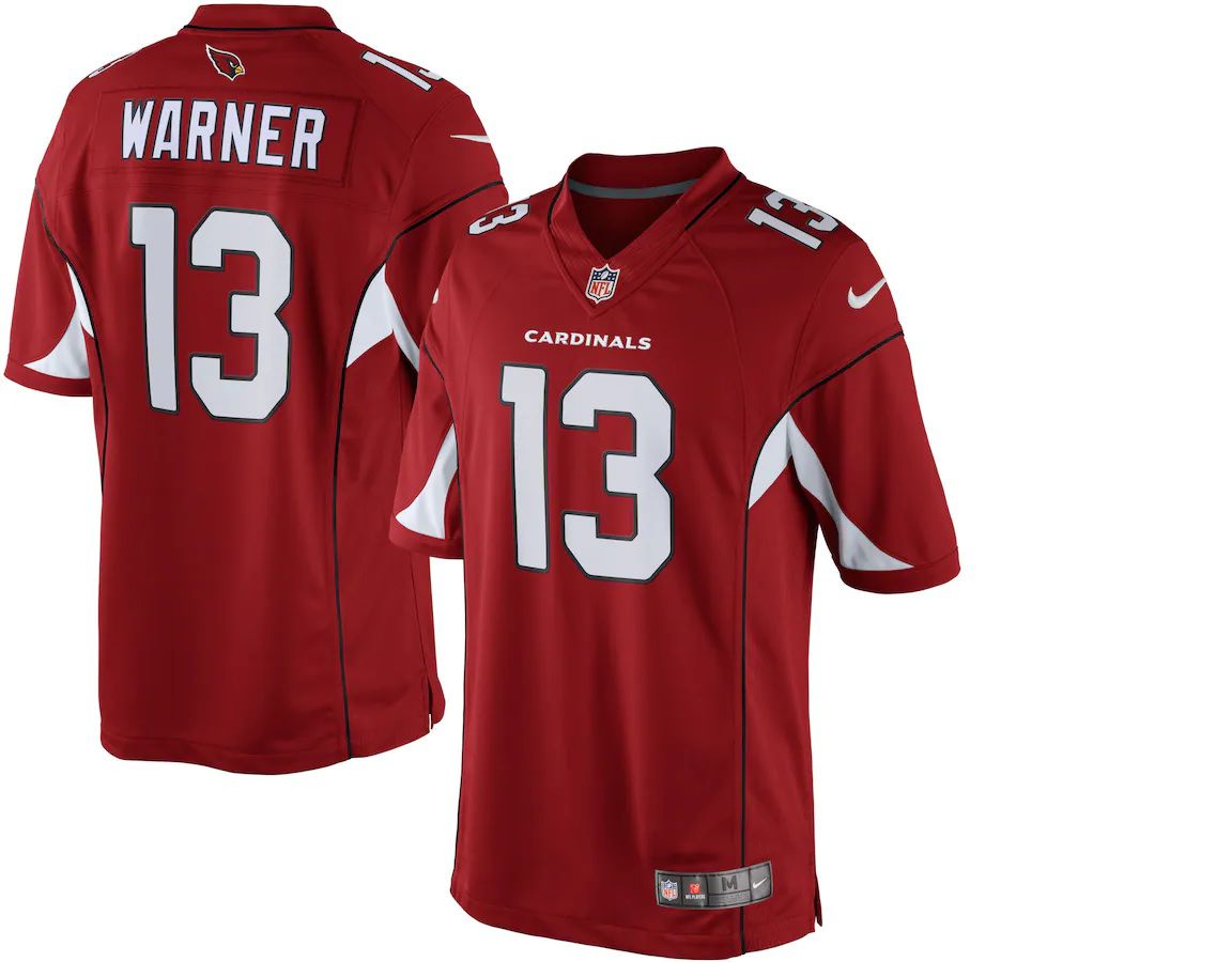 Men Arizona Cardinals 13 Kurt Warner Nike Cardinal Retired Player Limited NFL Jersey